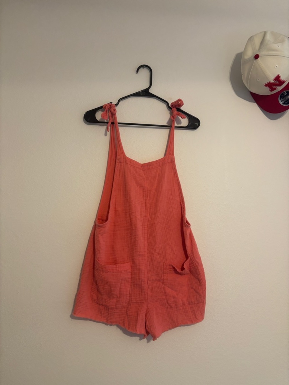 Billabong Coral Tie-Strap Romper